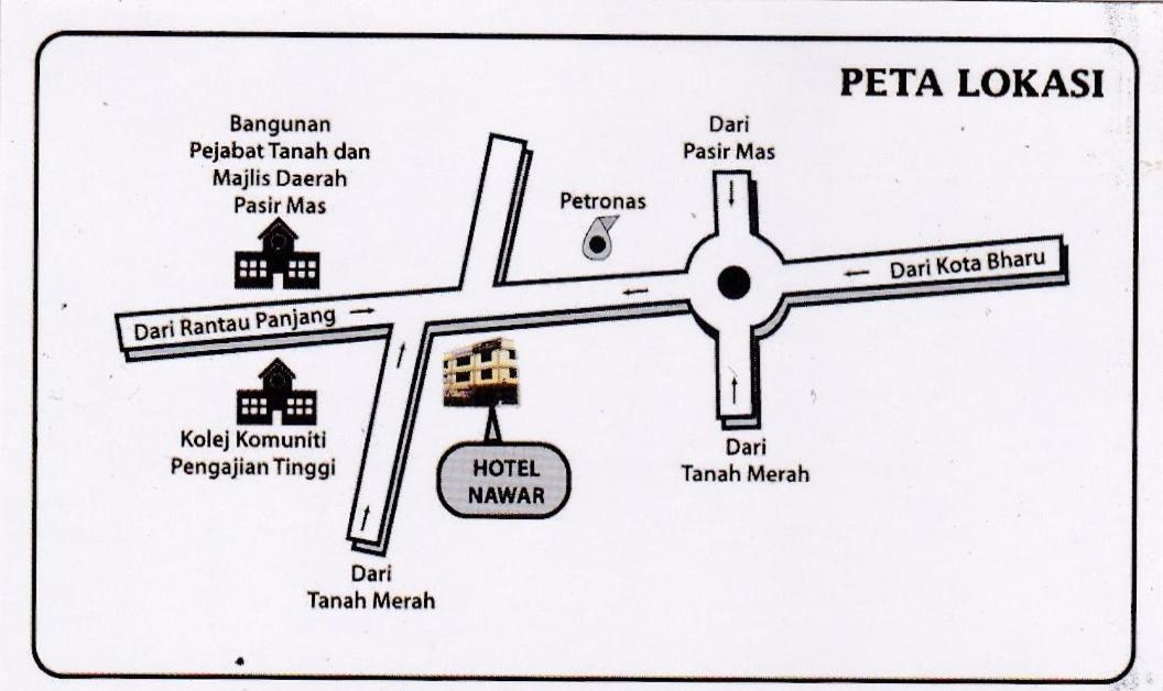 Hotel Nawar Pasir Mas Экстерьер фото